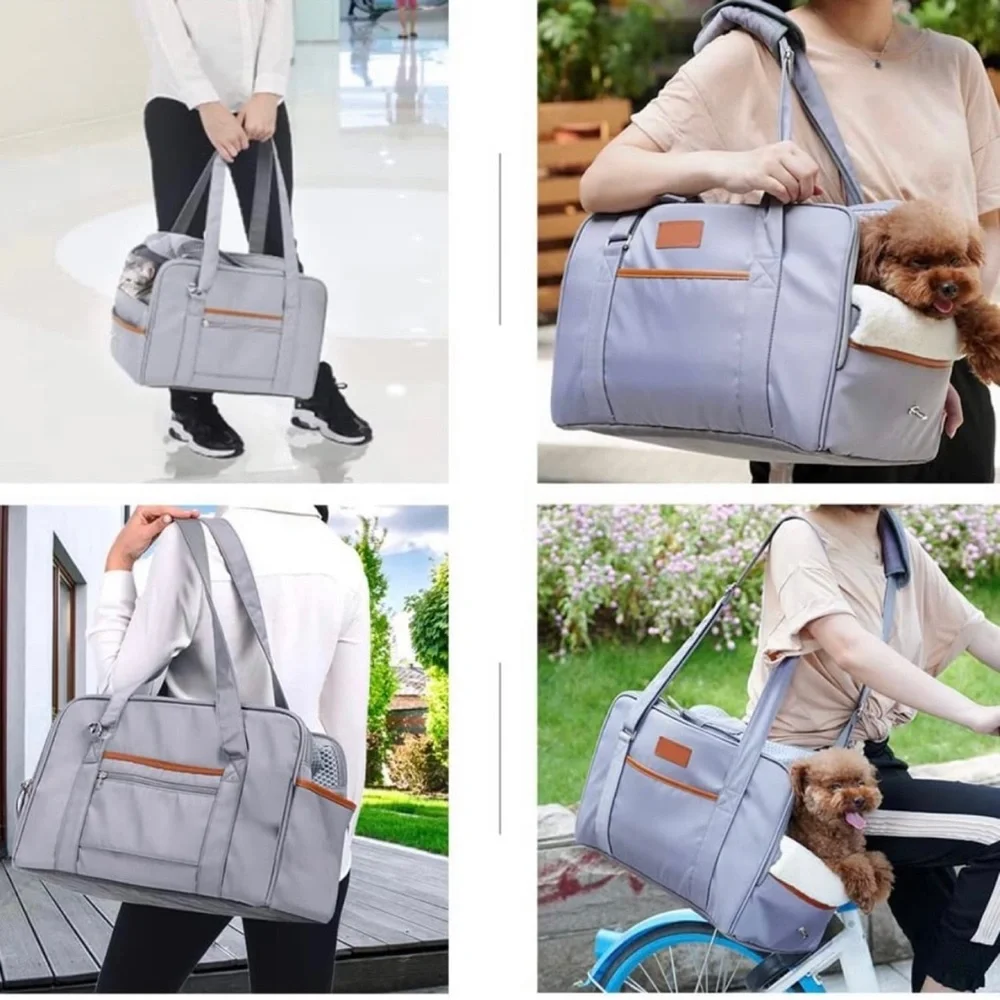 Airline Approved Luxury Soft Sided Pet Carrier Soft Sided Travel Bag Washable